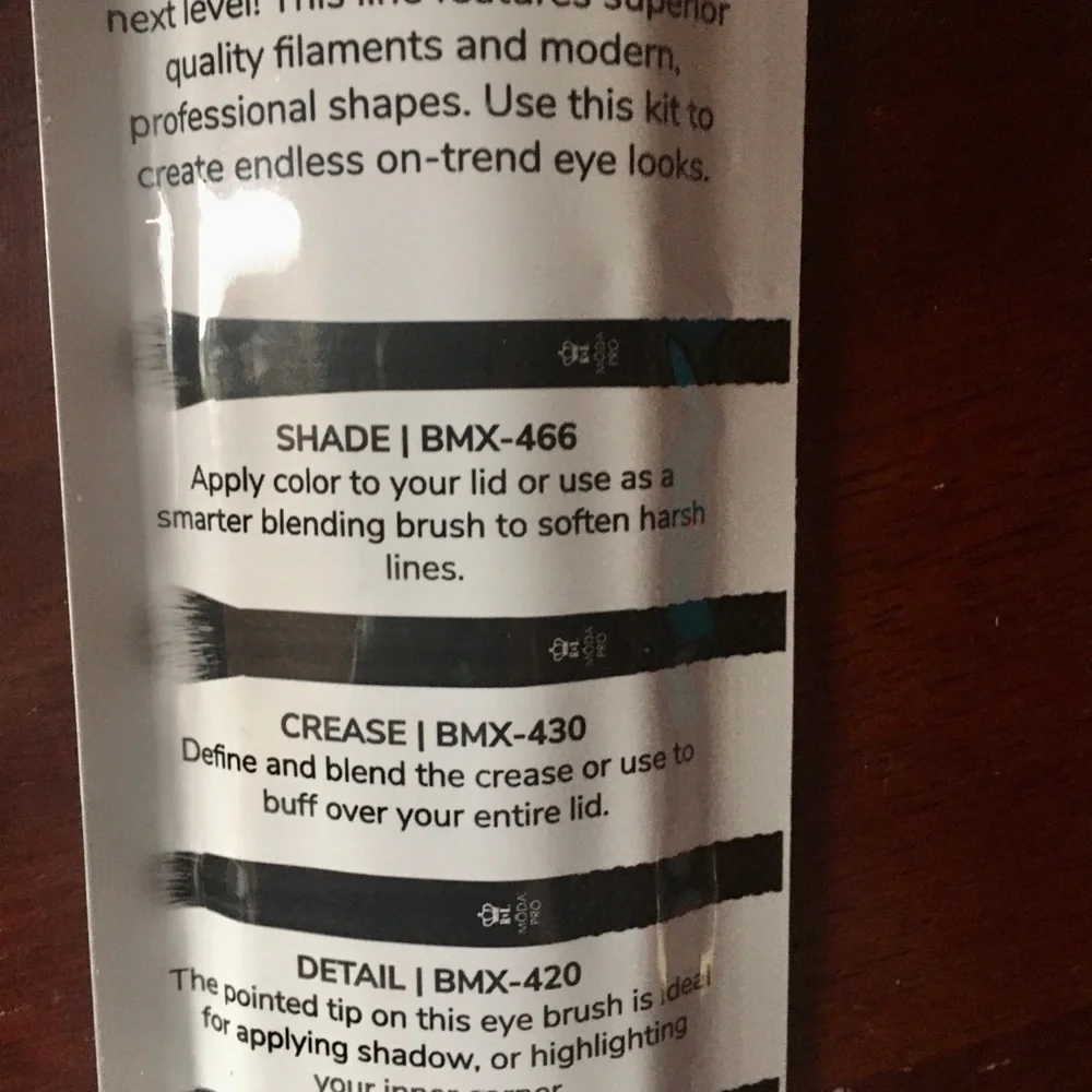⭐️MODA PRO vegan 5-piece eye brush kit⭐️